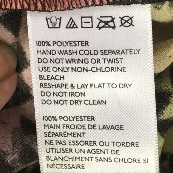 Silence + Noise Womens Shorts Size Small Colorful Geometric Athletic Gym Running - Picture 9 of 11